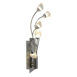 Lampe murale LED "Shinny" en métal et en plastique en chrome avec des LED fermement construites, 50 cm