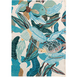 Torchon recyclé Dori Bleu 50 x 70
