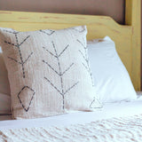 Taie d'oreiller tissée à la main SERAJA 40x40 ou 50x50 cm Housse de coussin décorative Coussin de canapé en coton