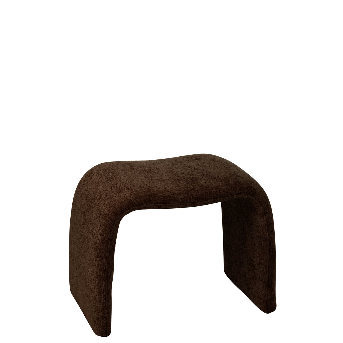Tabouret J-Line N sur un tapis - ambiance chaleureuse