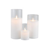 Détail du verre transparent de la lampe J-Line Shiny