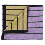 Maxi drap de bain Charly Lilas 100 x 160