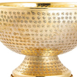 Bouteille-cocoller refroidisseur de vin métal Ø 29 cm Champagne refroidisseur autour de refroidisseur de champagne de ciel glacé en or argenté