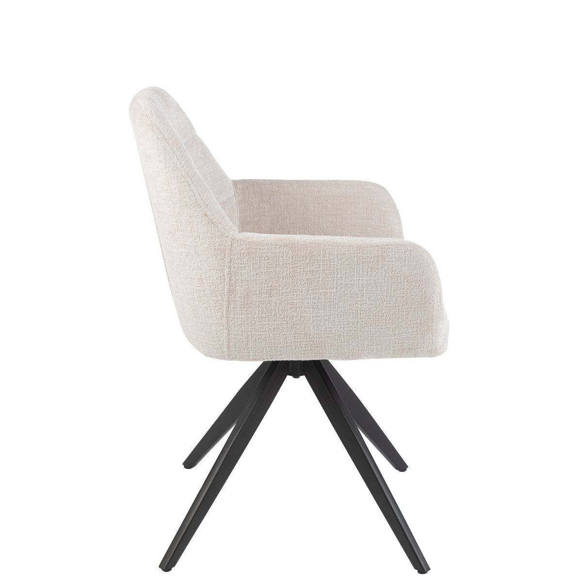 Chaise J-Line Louna dans un salon contemporain