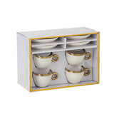 Soucoupe assortie du coffret J-Line, parfaite pour une table chic