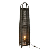 Lampe Don en Coton et Bambou Noir - Vue avant