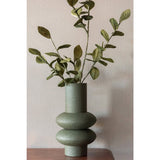 Branche de décoration J-Line Feuilles Eva - plastique - vert