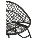 Rocking chair J-Line Zayo dans un salon contemporain