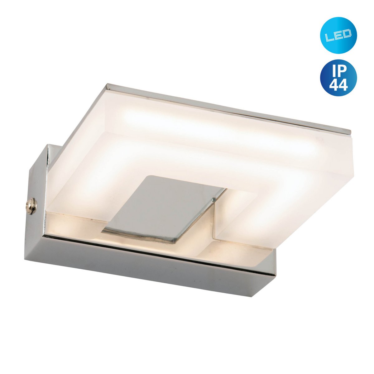 Applique murale LED Vareta en beige, design moderne et épuré.