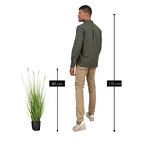 Plante Artificielle Gazon Ornemental Blanc