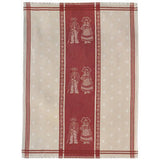 Torchon Jacquard Petit Coeur Ficelle 70 x 50