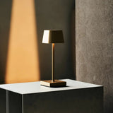 Lampe de table sans fil Sarphati Mini dorée