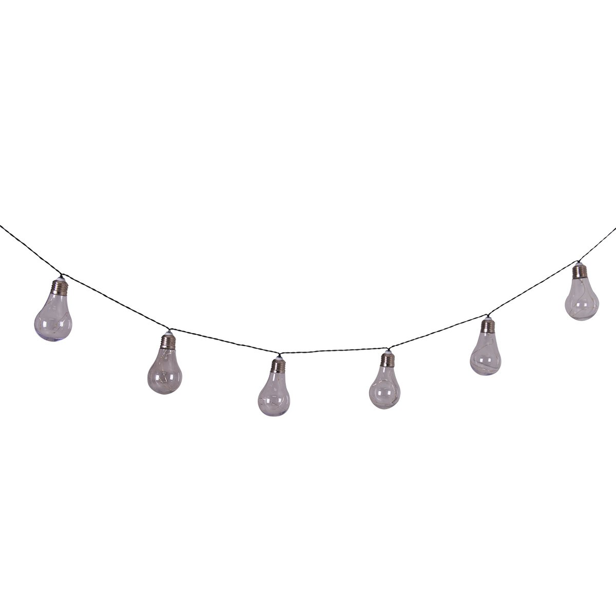 Chaîne lumineuse LED solaire - vue d'ensemble
