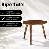 Table d'appoint Pomante Marron foncé