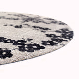 Tapis Eco - Night Snow - Tapis noir