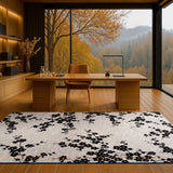 Tapis Eco - Night Snow - Tapis noir