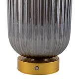 Lampe ackitique "Luise" Gold, classique, or, avec LED intégrée, blanc chaud