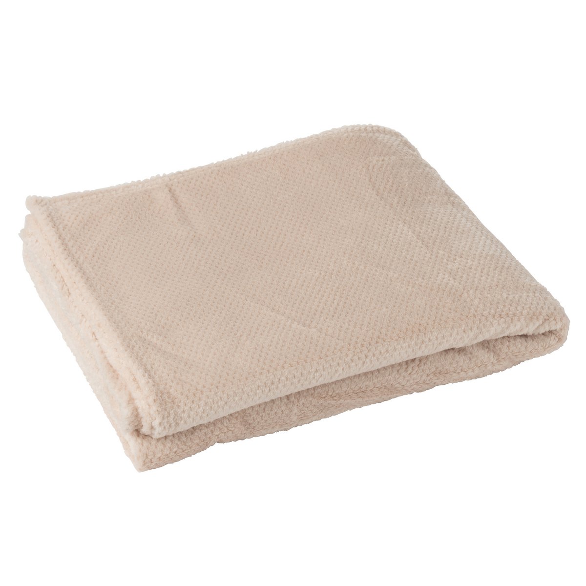 Vue rapprochée de la couverture J-Line Snuggle avec étiquette