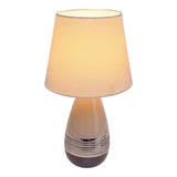 Lampe à poser en céramique "Carrara" h: 38cm
