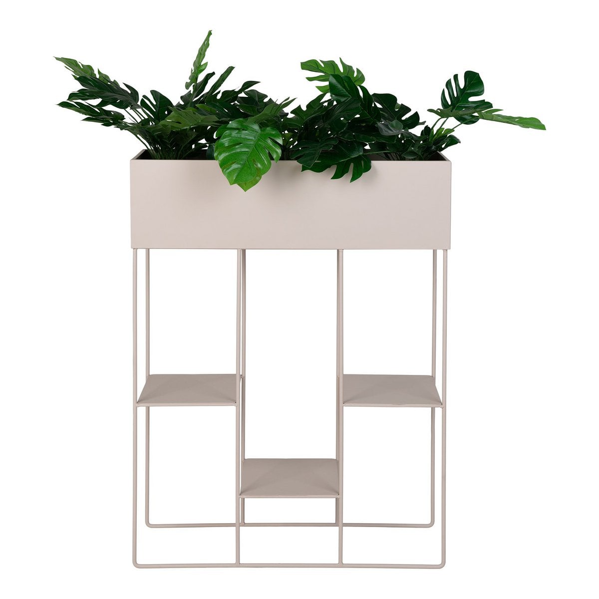 Détail de la texture sable de la Rabo Planter, couleur beige