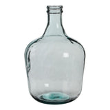 Bouteille décorative Diego en verre recyclé, vue de face