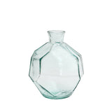 Le Vase Rond Origami - Bleu