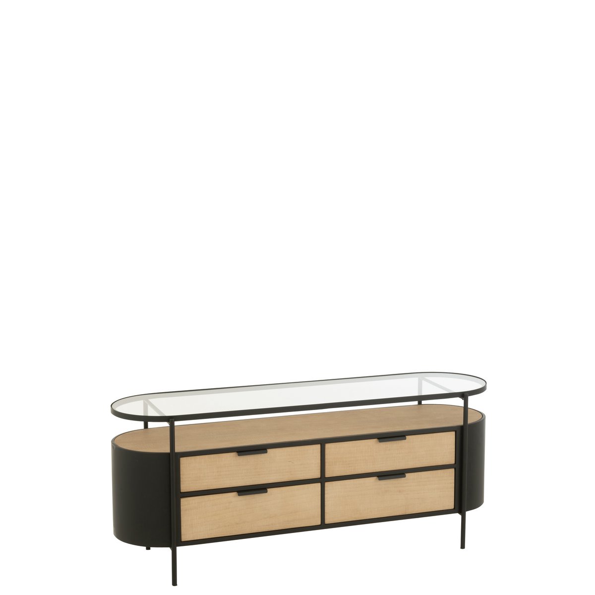 Armoire J-Line Ivy en situation avec accessoires décoratifs