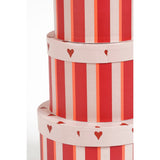 Set de boîtes de rangement Rouge