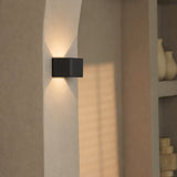 Applique murale rechargeable en pierre grise
