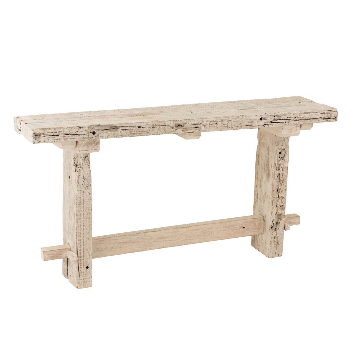 Détail des pieds de la console J-Line, design raffiné