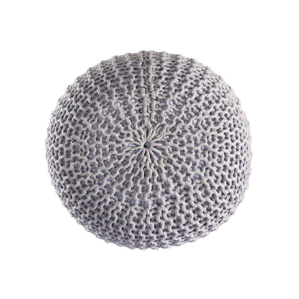 Pouf léger Ø55cm, facile à transporter, près de la piscine