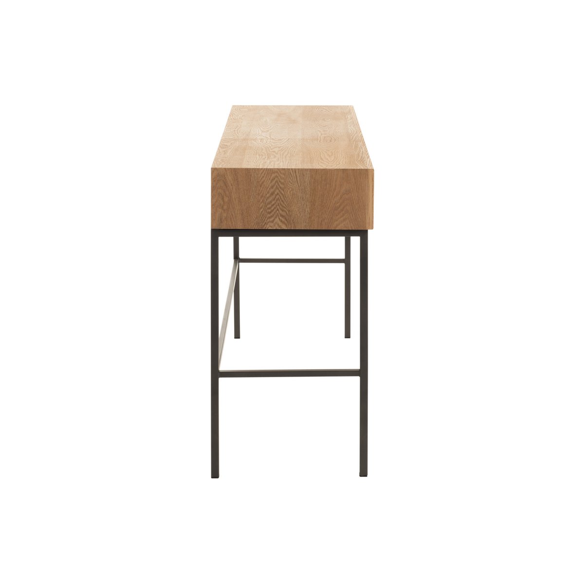 Console J-Line dans un intérieur moderne, ambiance chaleureuse
