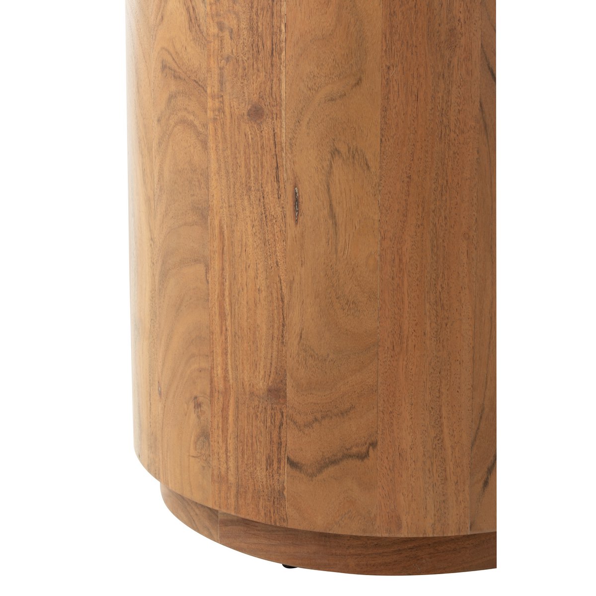 Table d'appoint J-Line ronde - bois - naturel