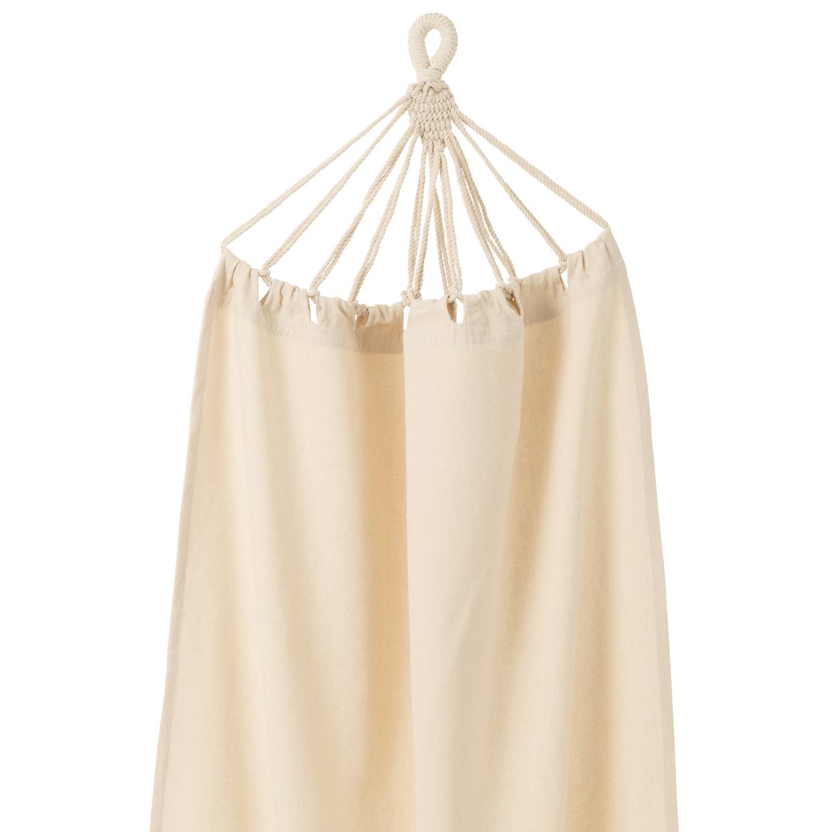 Détail du tissu en coton/polyester du hamac J-Line