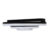 LED DE PLAGE CCT LED "circulo" en métal noir et en plastique de couleur sable Ø 60 cm