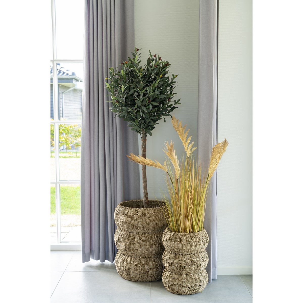Ensemble de paniers Sarbas, style minimaliste
