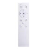 Le plafond LED "Carlo" avec RVB-Backlight, Ø de 29,3 cm, plafond classique moderne en plastique noir / blanc avec de nombreuses fonctions, par ex.