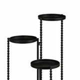 Support pour plantes Salvo Noir