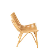 Détail du tissage en jute de la chaise J-Line