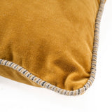 Housse de Coussin The Velvet Crush - Moutarde - 50x50