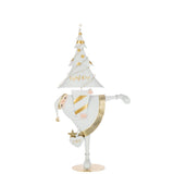 Vue latérale de la figurine J-Line Sapin du Père Noël