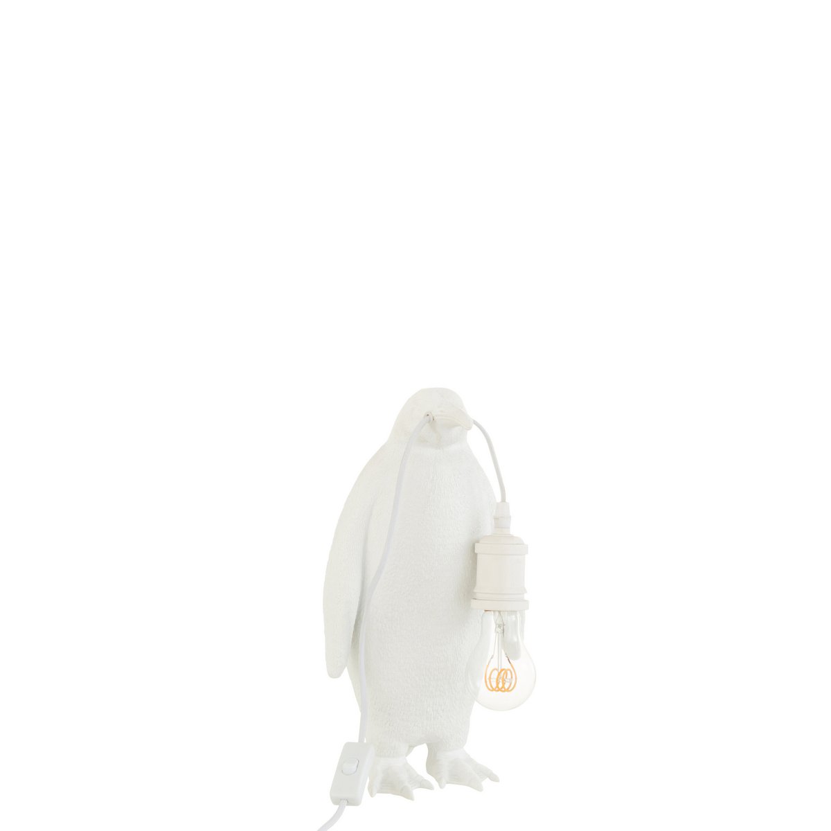 Lampe J-Line Penguin avec éclairage doux dans un intérieur moderne
