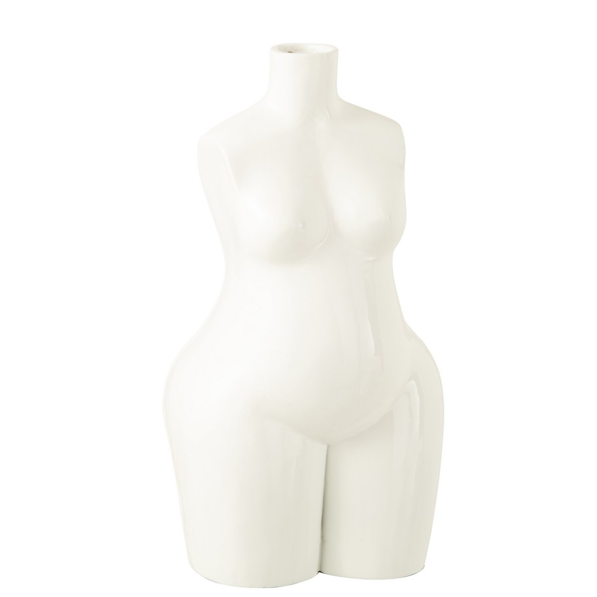 Vase Woman Body J-Line exposé dans un salon moderne