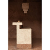 Lustre Coquille Lagon - Naturel - M