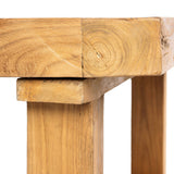 La table basse en teck récupéré - Naturel