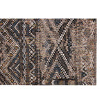 Tapis Eco - Rabat Noir - Tapis marron et noir