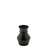 Vase Les Halles en métal et céramique noir