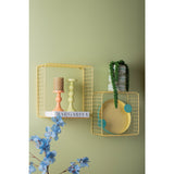Vase Macaron vert, mise en scène dans un intérieur moderne et coloré
