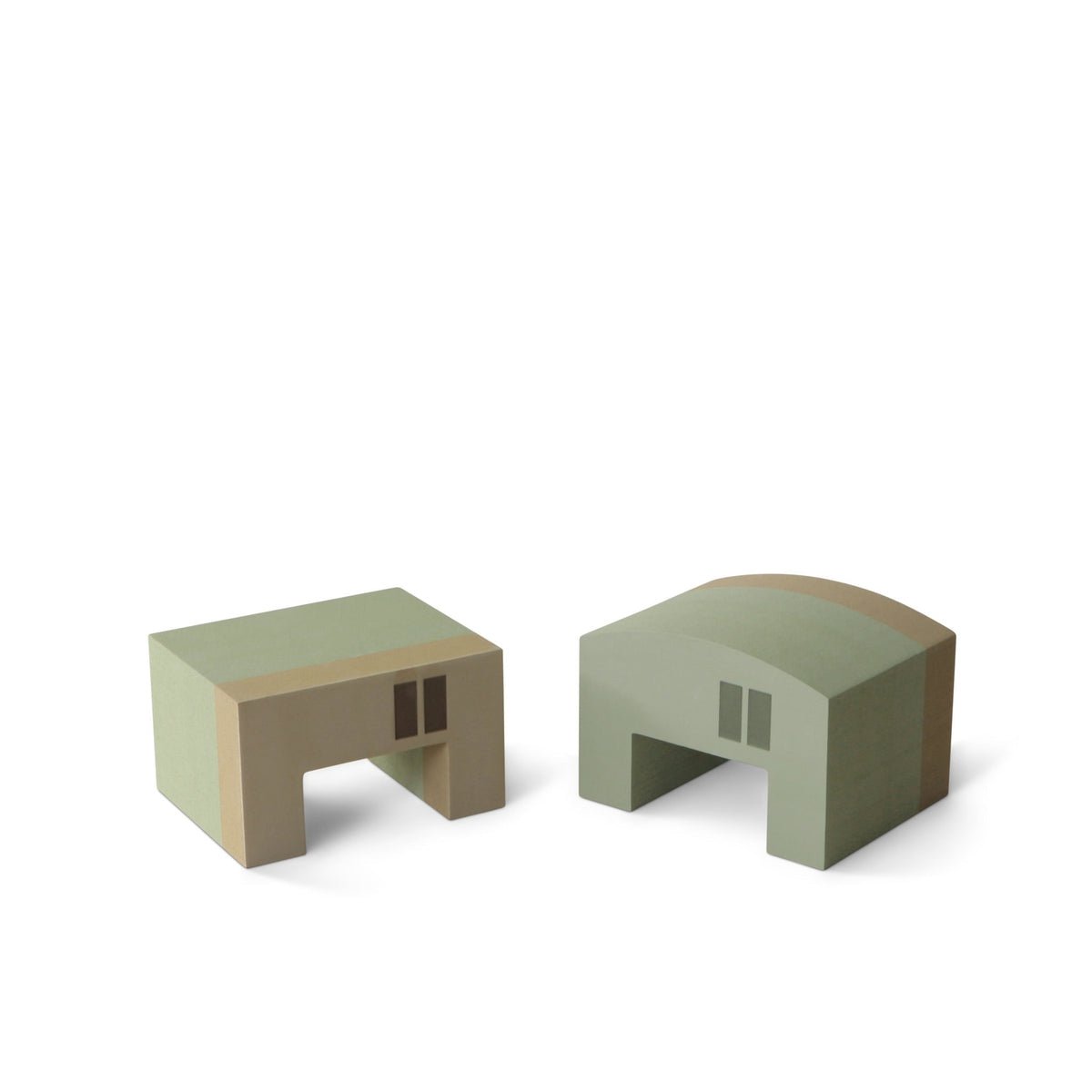 Maison de ville Torshavn - Tabouret ludique pour enfants, design nordique