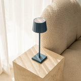 Lampe de table rechargeable bleue Wouter Delftware